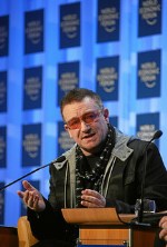Bono au forum économique mondial de Davos